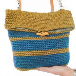 patrón crochet mochila
