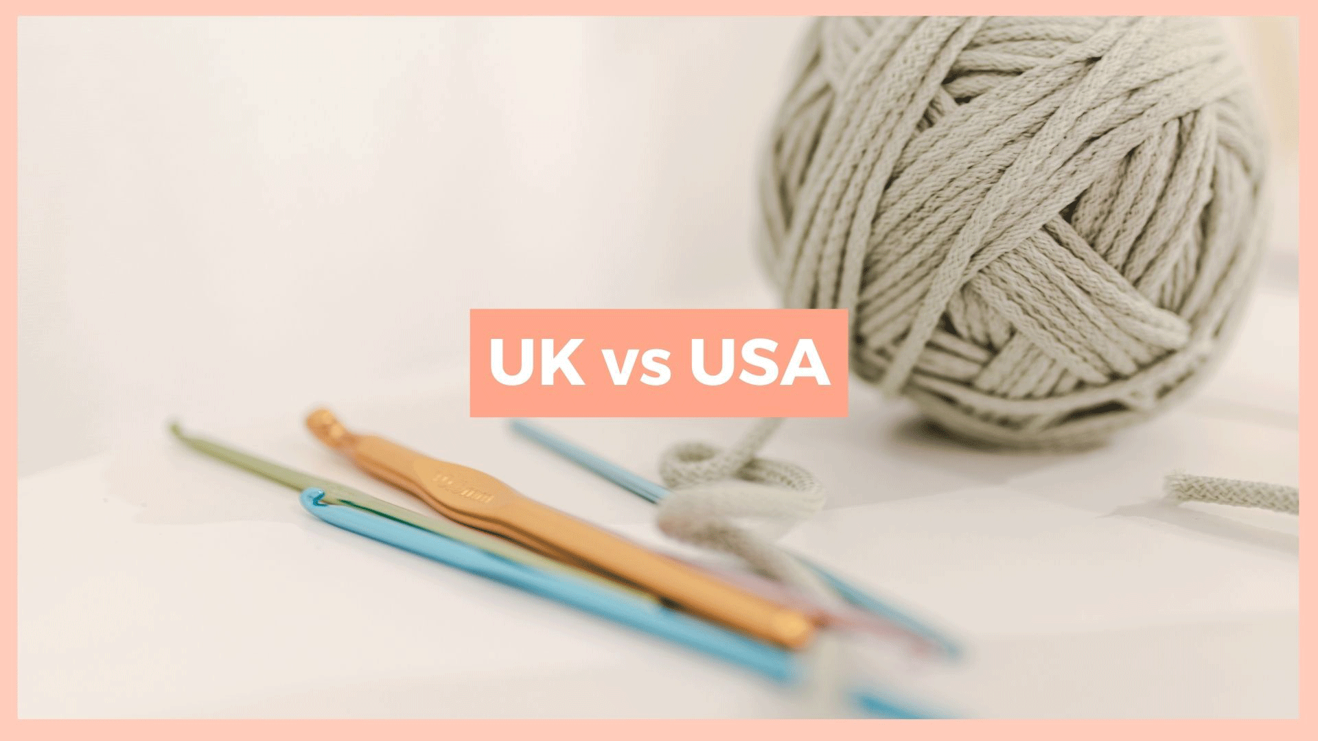 Términos de Crochet: diferencia entre Reino Unido y Estados Unidos