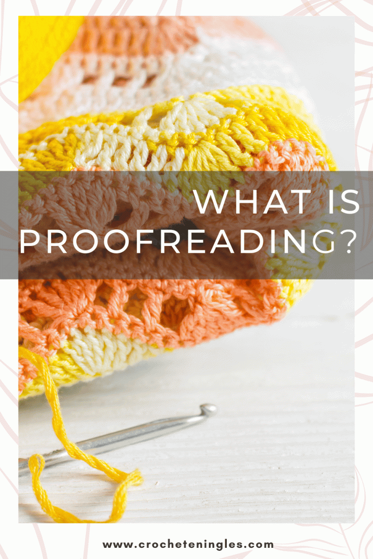 PROOFREADING IN CROCHET PATTERNS