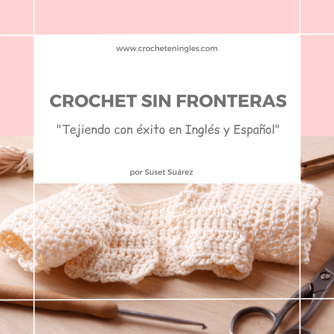 glosario de crochet inglés y español