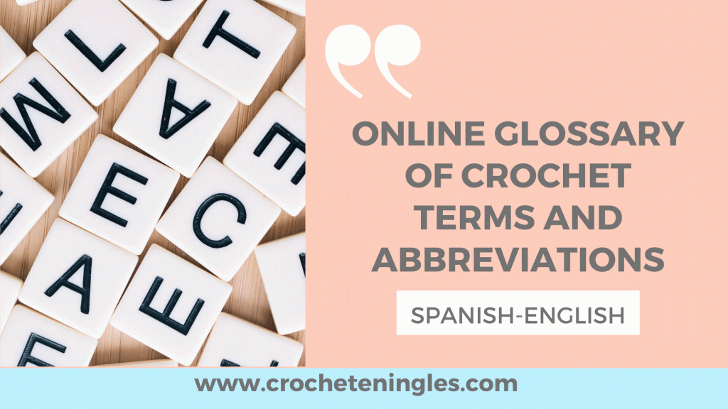 CROCHET-GLOSSARY-ENGLISH-SPANISH